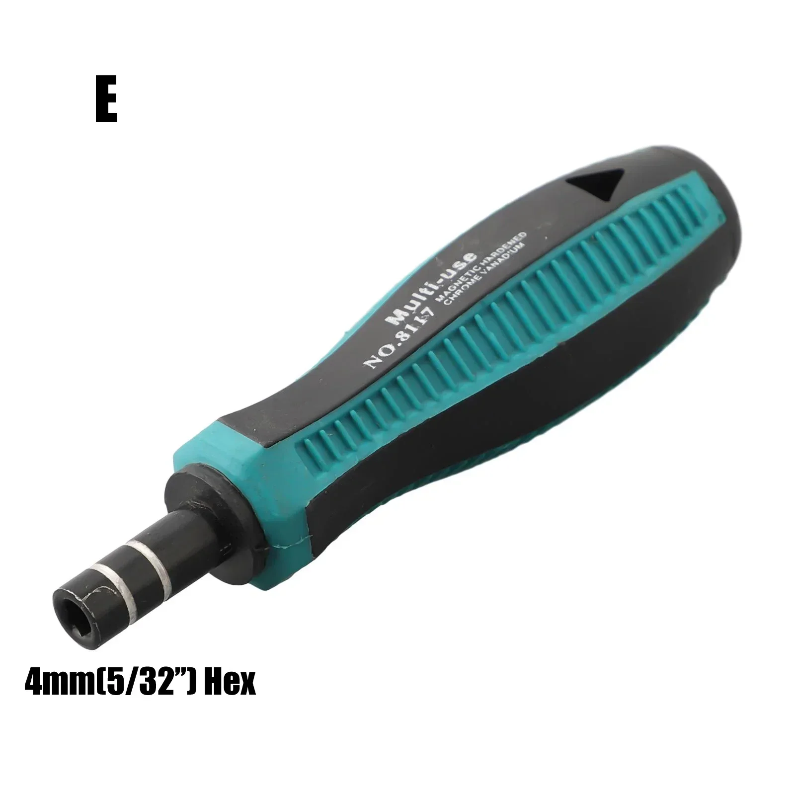 Imagem -05 - Chave de Fenda Magnética Alça Chave de Fenda Bits Titular Adaptador 6.35 mm mm Hex mm Soquete Redondo Entalhado Torx Bits Chave Ferramentas Manuais