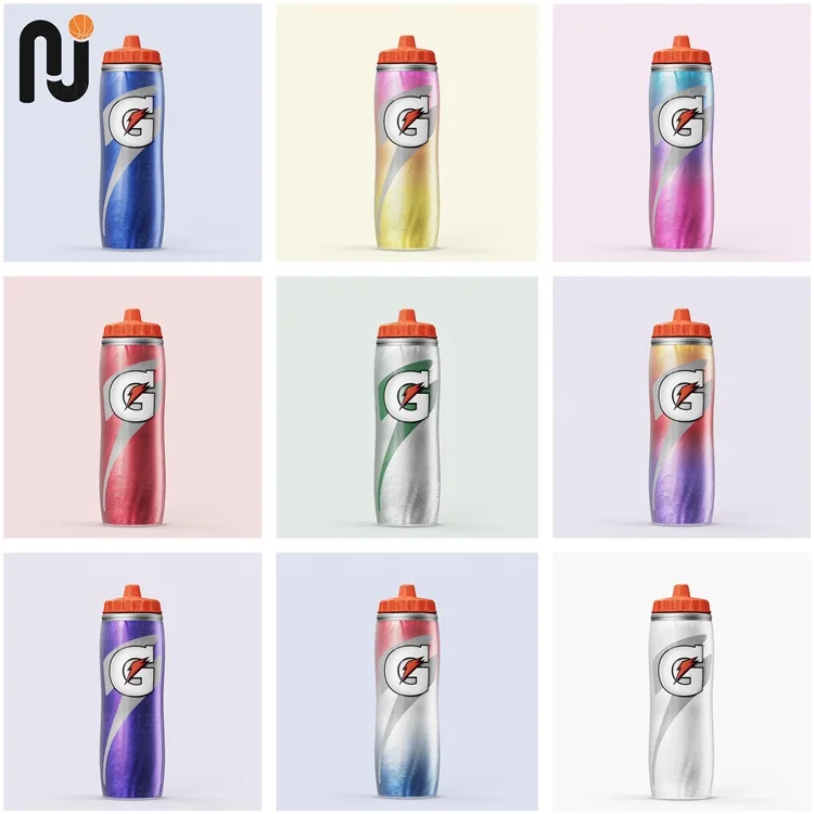 Botella de Agua Deportiva Gatorade, Estilo Arcano con Capas, para Cetencias, Tipo Squeeze, an Capacidad 80mL-900mL, Vas...