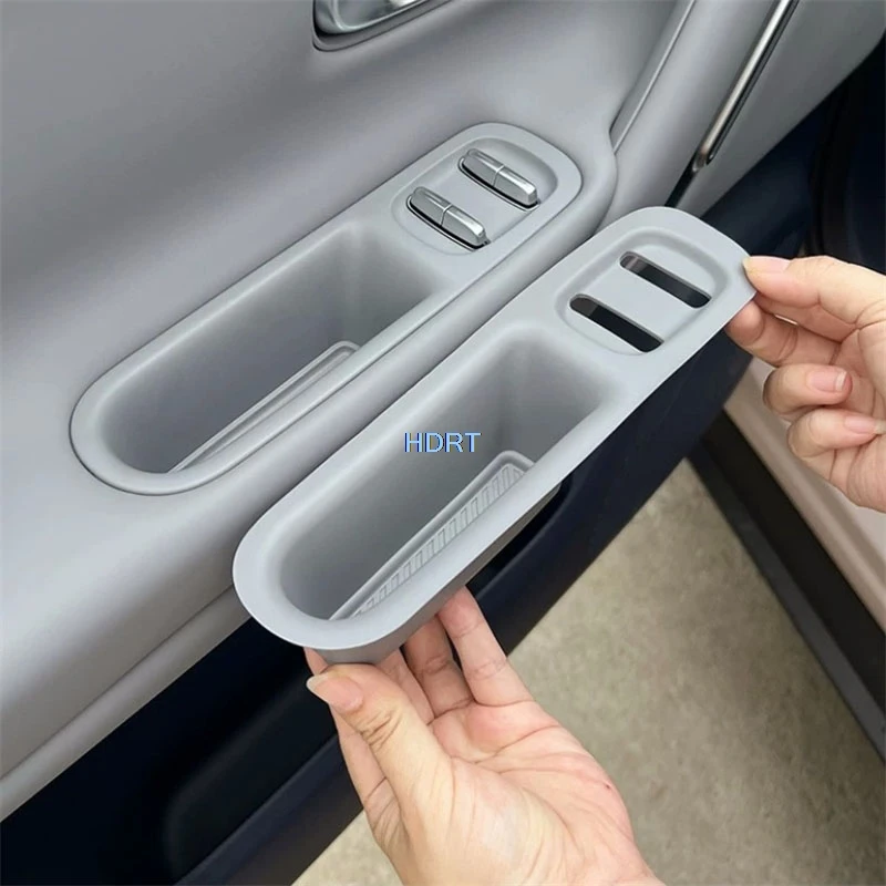 For Leapmotor B03X A10 2026 + Car Style Window Lift Switch Pad Storage Box Front Rear Door Handle Container Case Organizer Cover