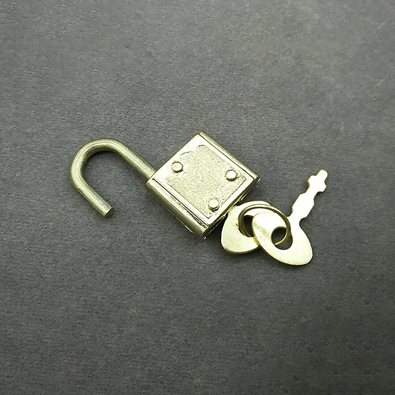 Mini cadenas rétro pour bloc-notes, serrure de journal intime, ensemble de quincaillerie de Psychde valise en alliage de zinc prédire, style chinois, cadenas de boîte d'occasion