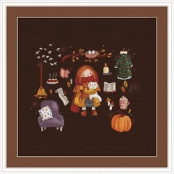 11119 Cross Stitch Kits Embroidery Cross-stitch Stich Diy Cross Stitch Set Cross Stitch Complete Kit Punch Needle Arts & Craft