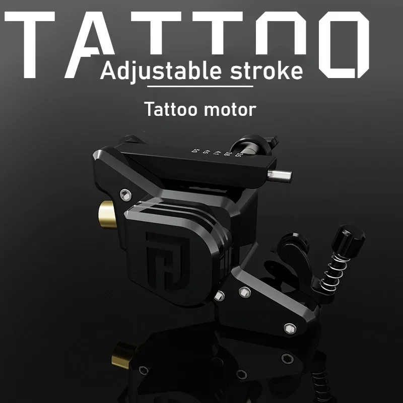 13500rmp Alloy Defender Tattoo Machine Motor Machine Adjustable Stroke Mute Cutting Line Fog One Tattoo Tool Accessories Durable