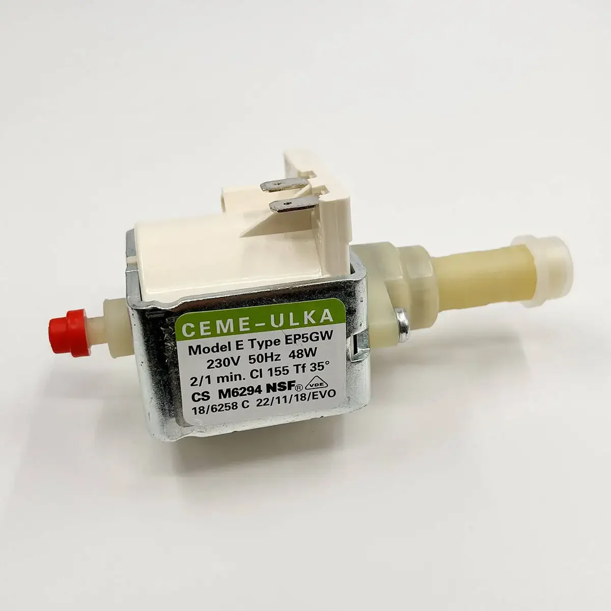 AC 230V CEME ULKA Model E-series EP5 48W Water Pump Pressure Electromagnetic Pump for Bauknecht DeLonghi Coffee Machine Cleaner