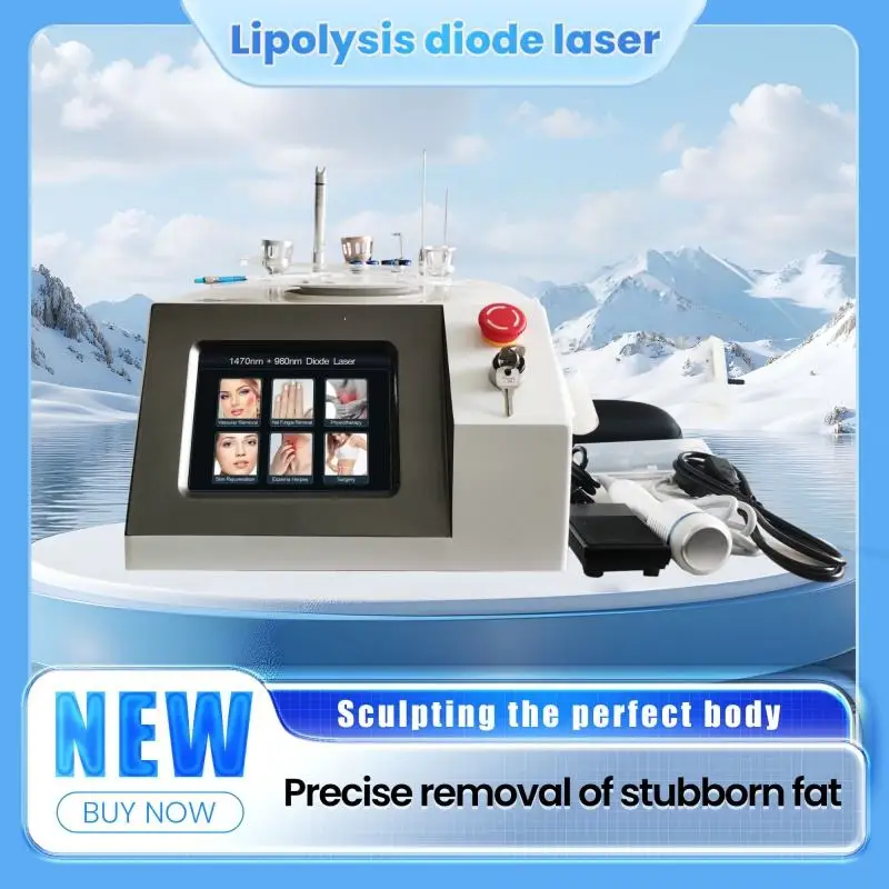 

Мощный диодный лазер 980 нм 1470 нм для удаления вен, липолиза, лечения грибка ногтей и хирургических операций