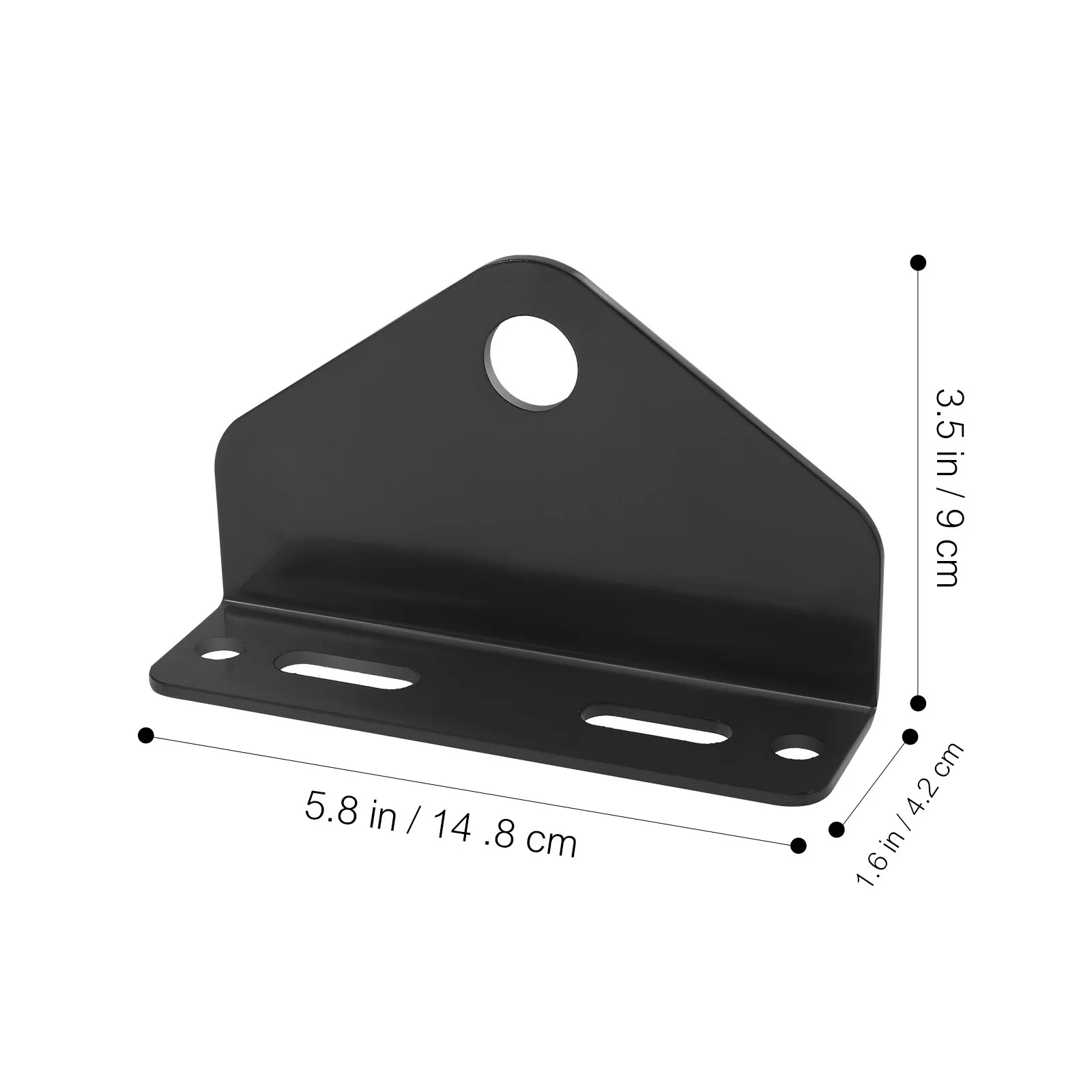 Carbon Steel Mower Trailer Tow Hitch Heavy Duty Universal Zero Turn Lawn Mower Trailer Hitch Strong Impact Resistance