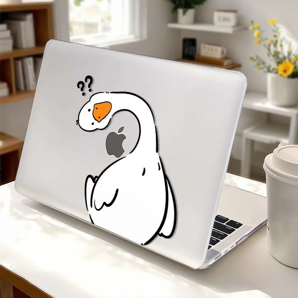 Cute Duck2026 New Laptop Case For Macbook 13Neo A3404 Air 15 13.6 M4 M3 M2 A2681 A3113 A3240 Air13.3 Sleeve Accessories Cover