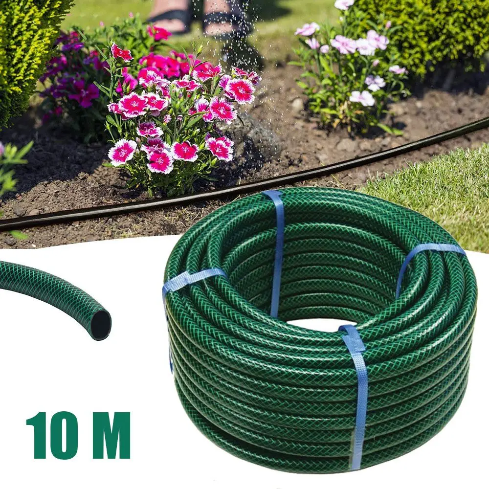 Watering Hose Green PVC Micro Drip Irrigation Tube Garden Hose Reel Pipe Plants Flower Sprinkler Pipe Irrigating System