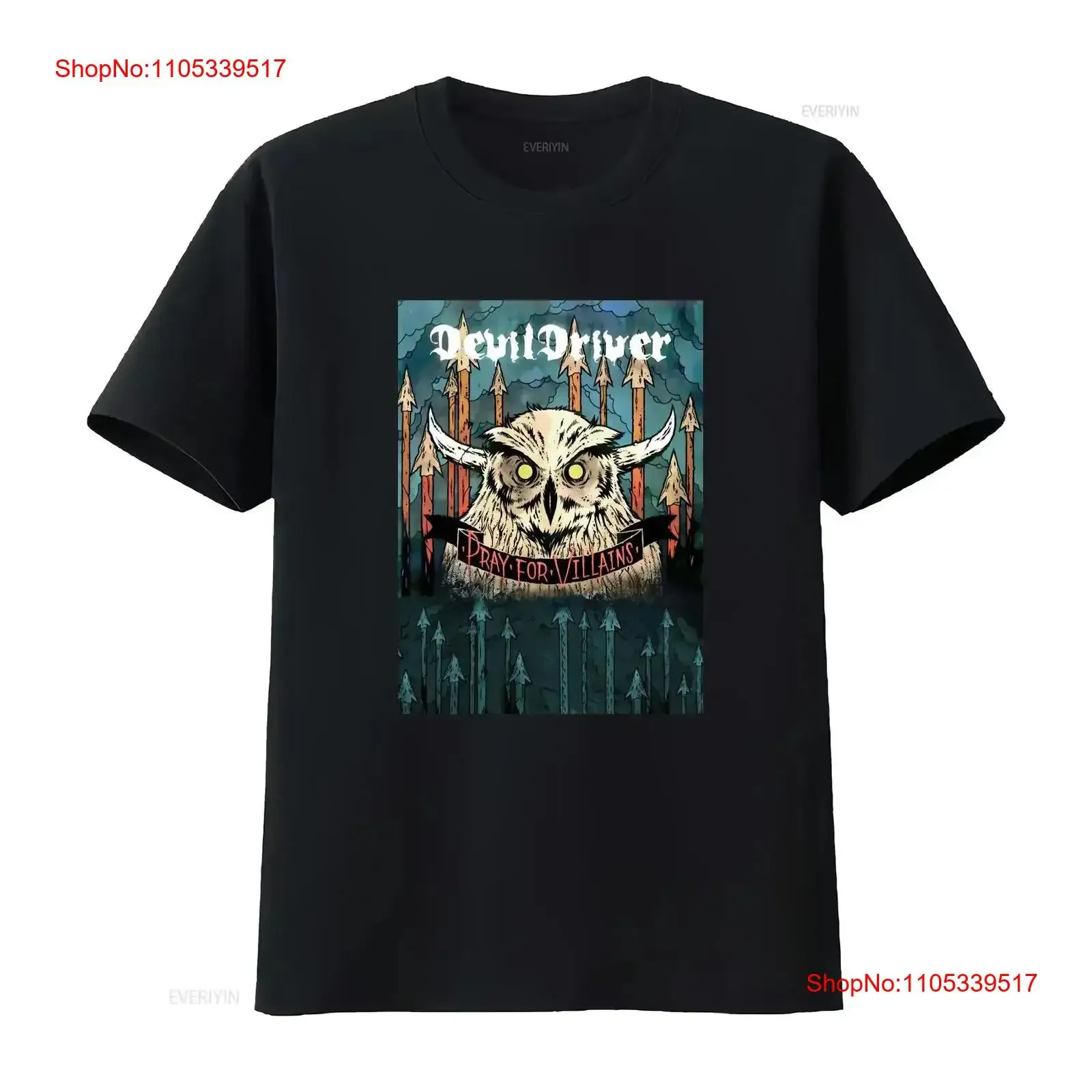 devildriver goat T Shirt vintage Washed Stretched Top For Everyday Wear Versatile Breathable streetwear Comfortable vintage