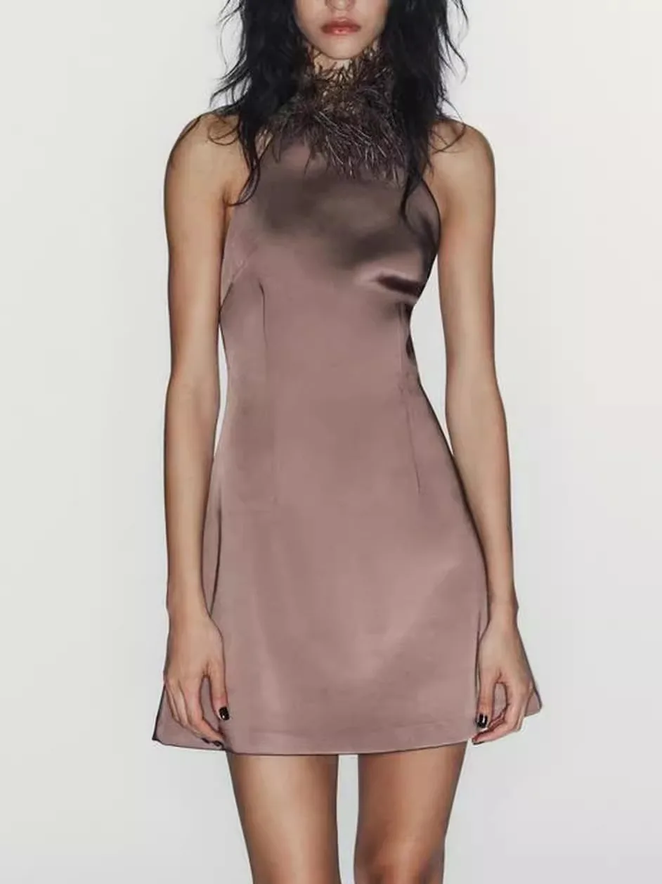 

Sexy Bal Design Pure Desire Sle Autumn Winter Dr Hanging Ne Collar Dr Soft Soy Protein Fiber Cotton Silk