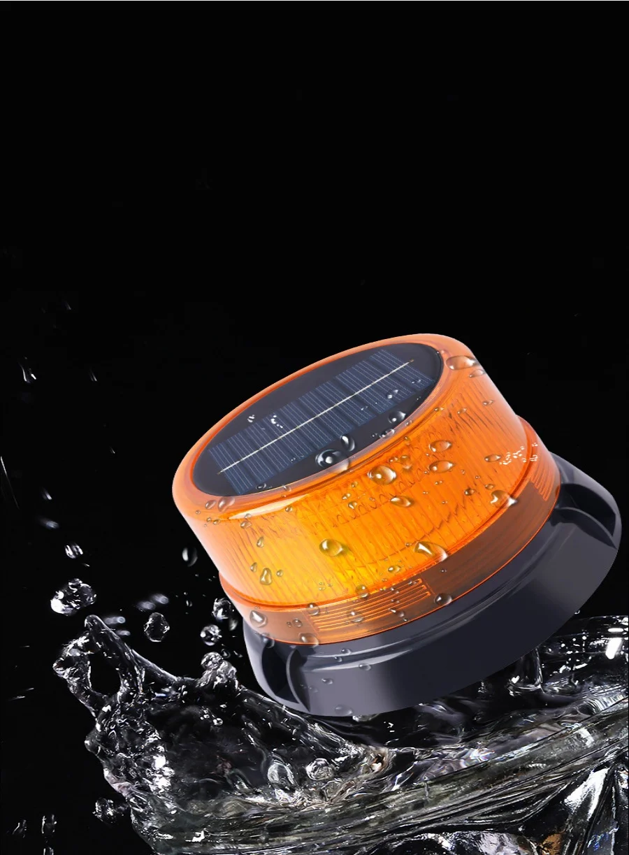 Luce di emergenza per auto V16 Torcia elettrica Strobo a induzione magnetica Lampada per incidenti stradali Faro Accessorio di sicurezza