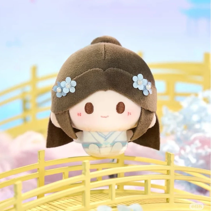 천국 공식 축복 공식 스타 문 시리즈 후후 앉은 자세 인형 플러시 장난감 부드러운 봉제 인형 귀여운 수집품 선물