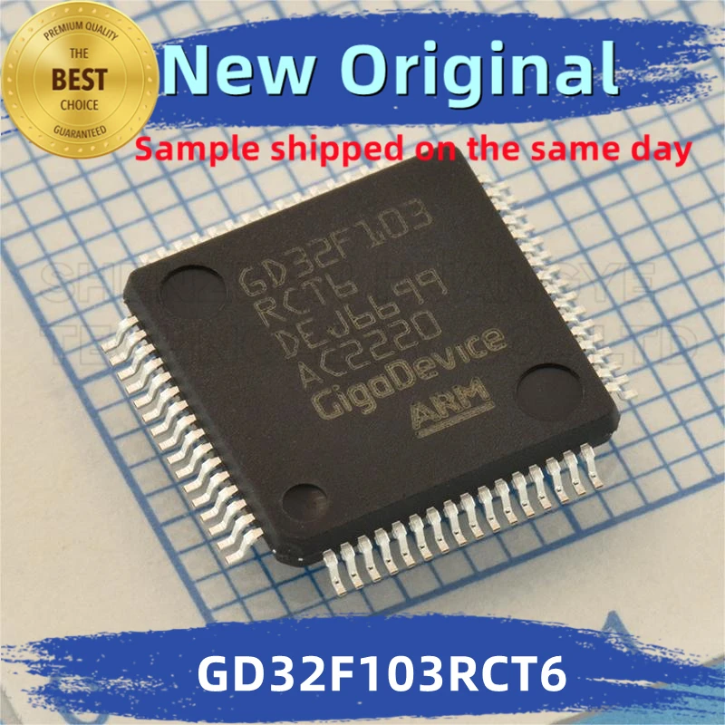 

Интегральный чип GD32F103RCT6 GD32F103R GD32F103, интегральная микросхема GigaDevice MCU, 100% новые и оригинальные BOM, 5 шт./партия