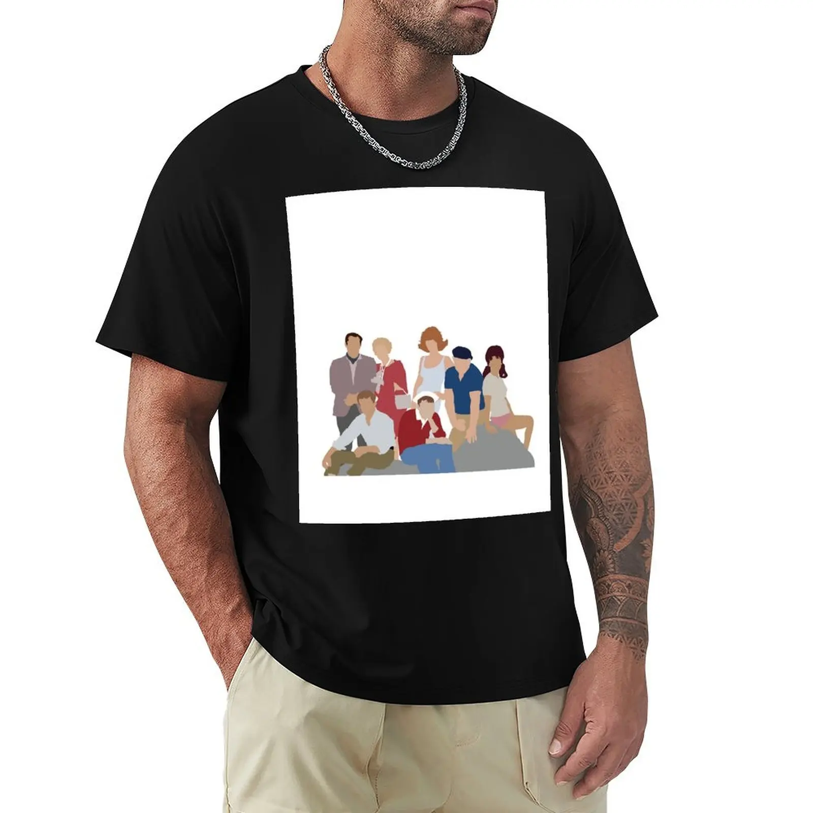 

Gilligans Island T-Shirt basketball graphic tees blue lock T-shirts man valentines boutique clothes slim fit t shirts for men