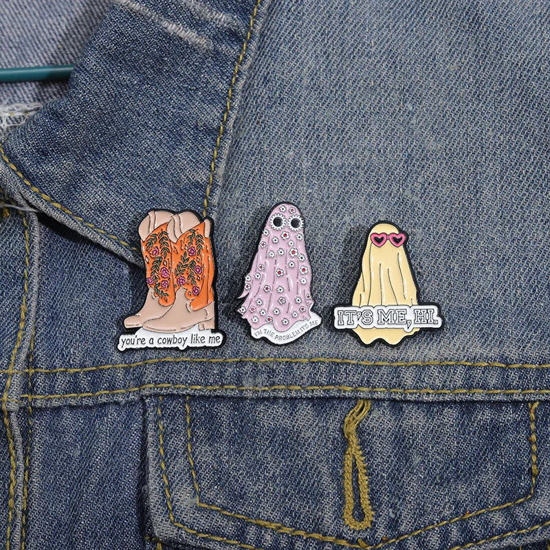26 Type Famous Female Pop Singer Enamel Pins Cartoon Creative Album Lyric Brooches Lapel Badge Backpack Clothes Accessories Gift image 3
