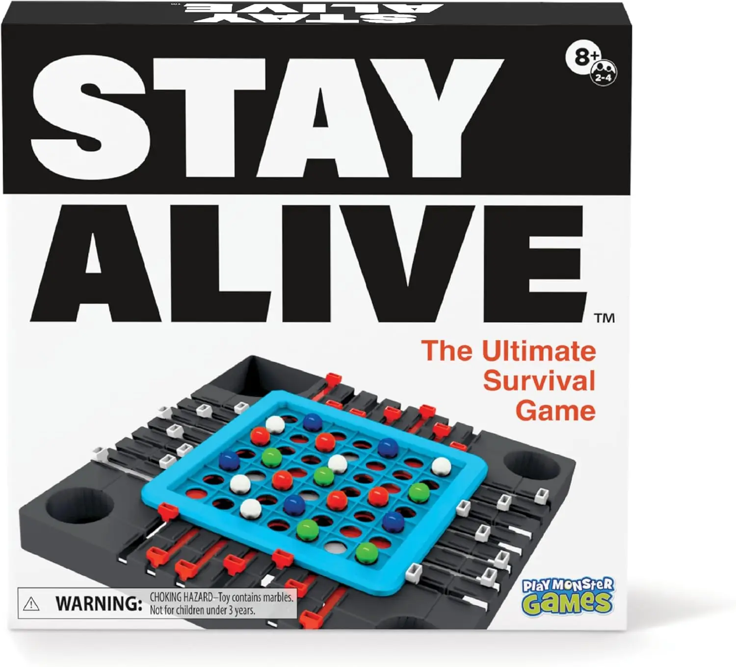

Stay Alive Board Game: Strategic Survival Game for Family Night, Ages 8+