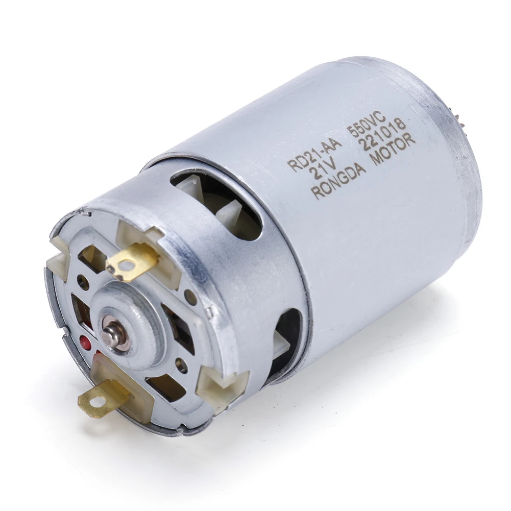 DC 21V Mini Motor 14 Teeth 28000RPM 8.2mm Gear Electric Saw Motor for RS550 Mini Chain Saw Reciprocating Power Tool Accessories