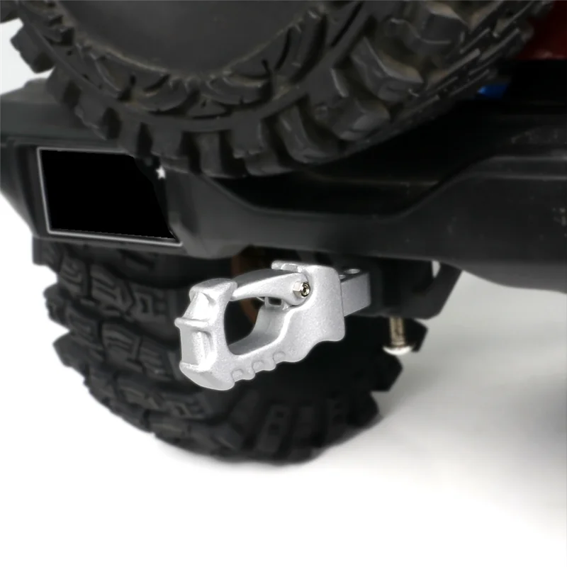 ZIZI RC Car Simulation Climbing Car DIY Modification Upgrade Metal Trailer Hook Rogue Rescue Buckle Decorative Accessories