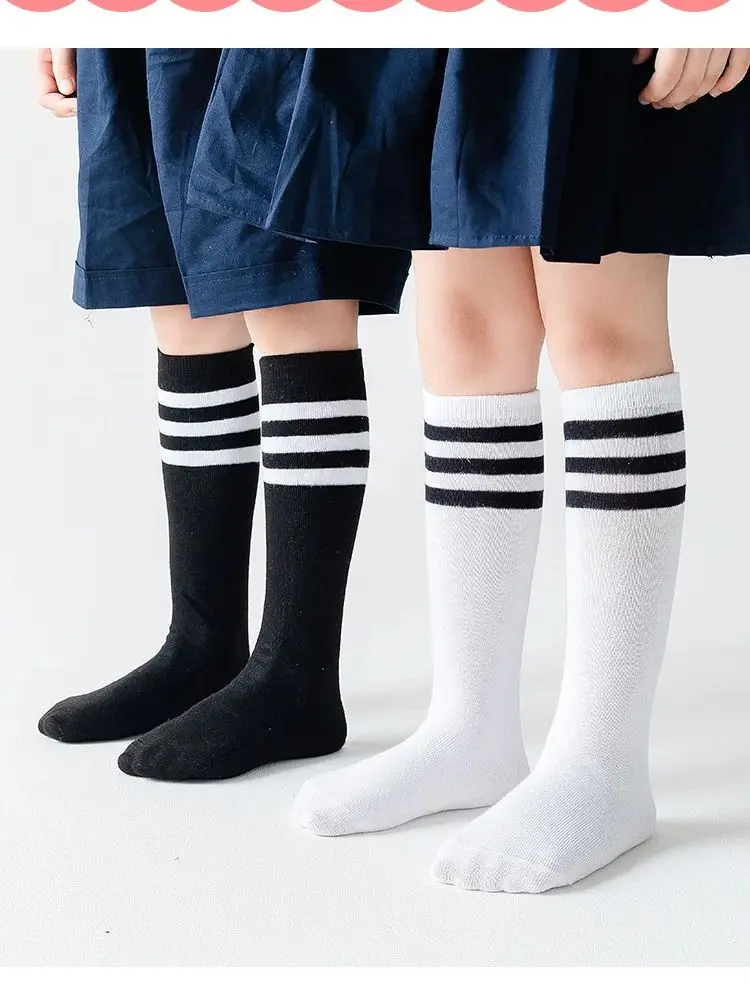 

children socks cartoon stripe Baby Cotton Socks Knee High Long LegWarmers Socks Boy Girl Children socks 0-6 Y Baby Socks