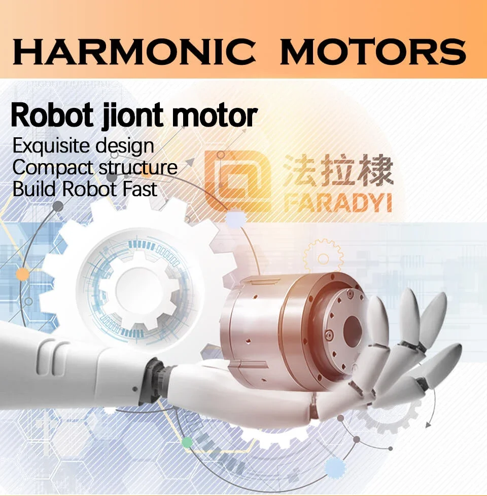 Faradyi Bldc Servo Motor Bezszczotkowy silnik prądu stałego Dostosowany 12v 24v 48V 1000W Konfigurowalny silnik bezszczotkowy Rc Car Harmonic Ie 3 18mm