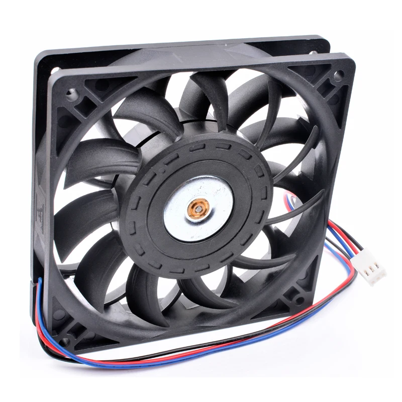 Brand new original ANCHAOPU FFB1224EH 12cm 12025 120mm fan DC24V 1.14A 3 lines 3pin high speed inverter cooling fan