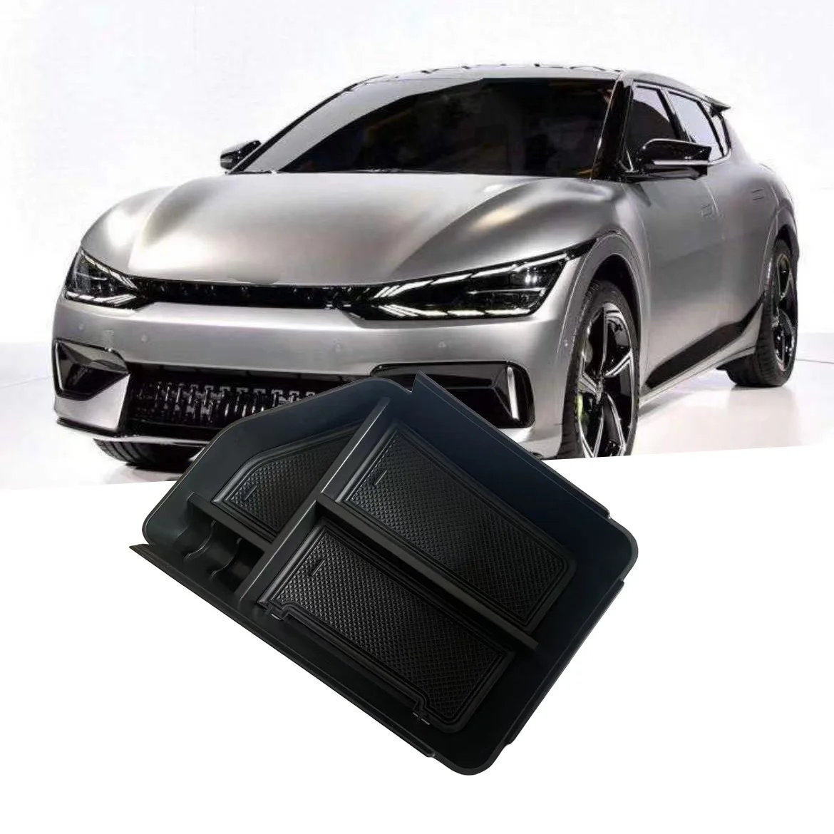 

For Kia EV6 central control armrest box storage box modification interior storage box storage