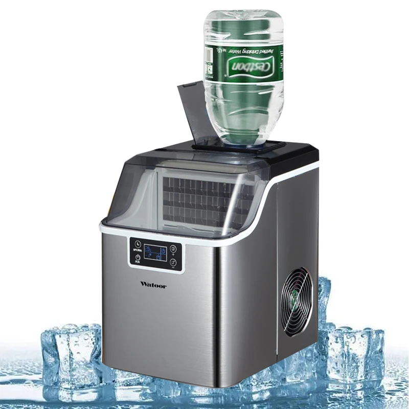 

Commercial Ice Maker Portable Ice Cube Maker Household Electric Ice Making Machine 220V