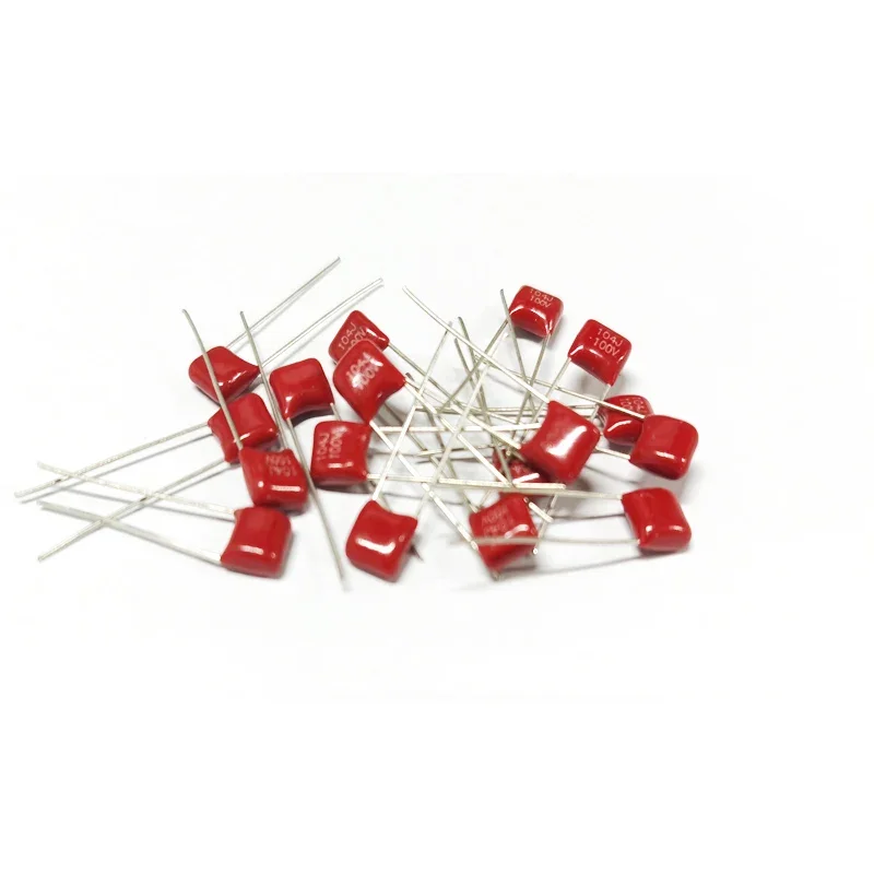 20-100PCS 100V CBB Capacitors Polypropylene Film Capacitor 104J 100nF 154J 150nF 224J 220nF 334J 330nF 474J 470nF