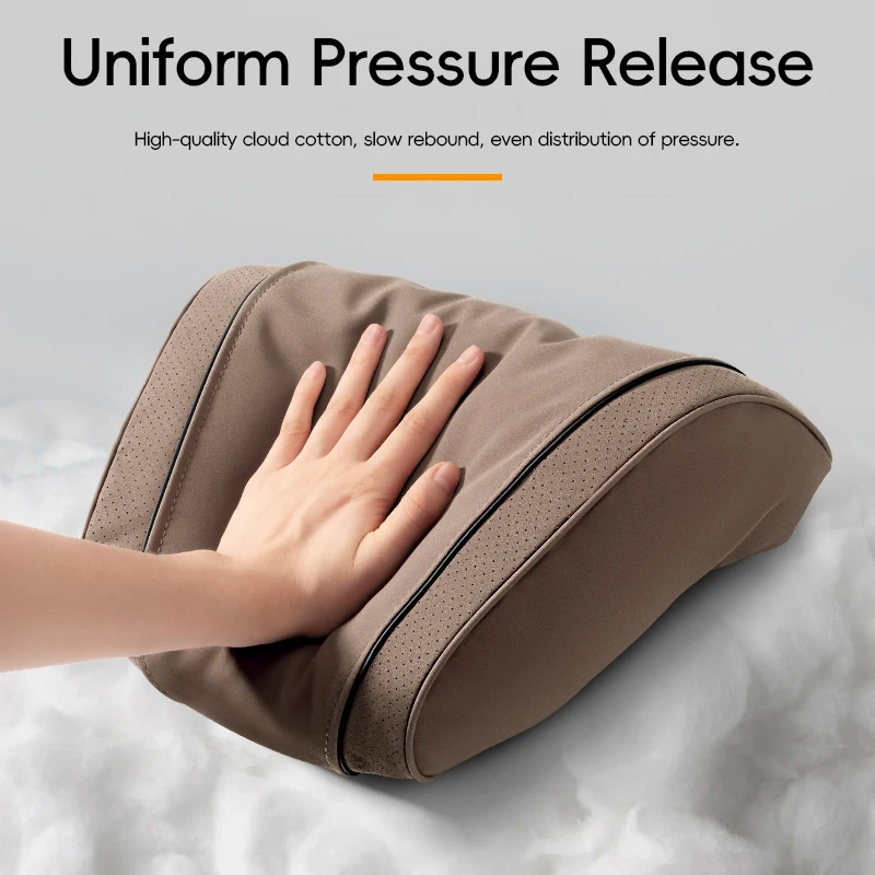 Car Nappa Headrest 3D Comfortable Neck Pillows Seat Support For Fiat 500 Tipo grande punto ducato bravo palio panda Accessories