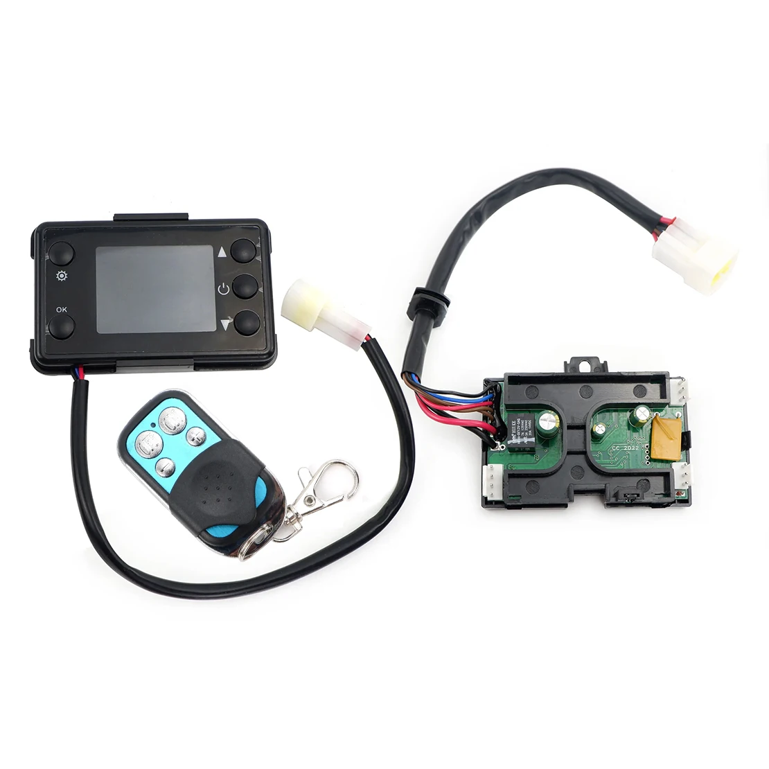 

12V Air Diesel Parking Heater LCD Monitor Remote Controller Switch Motherboard