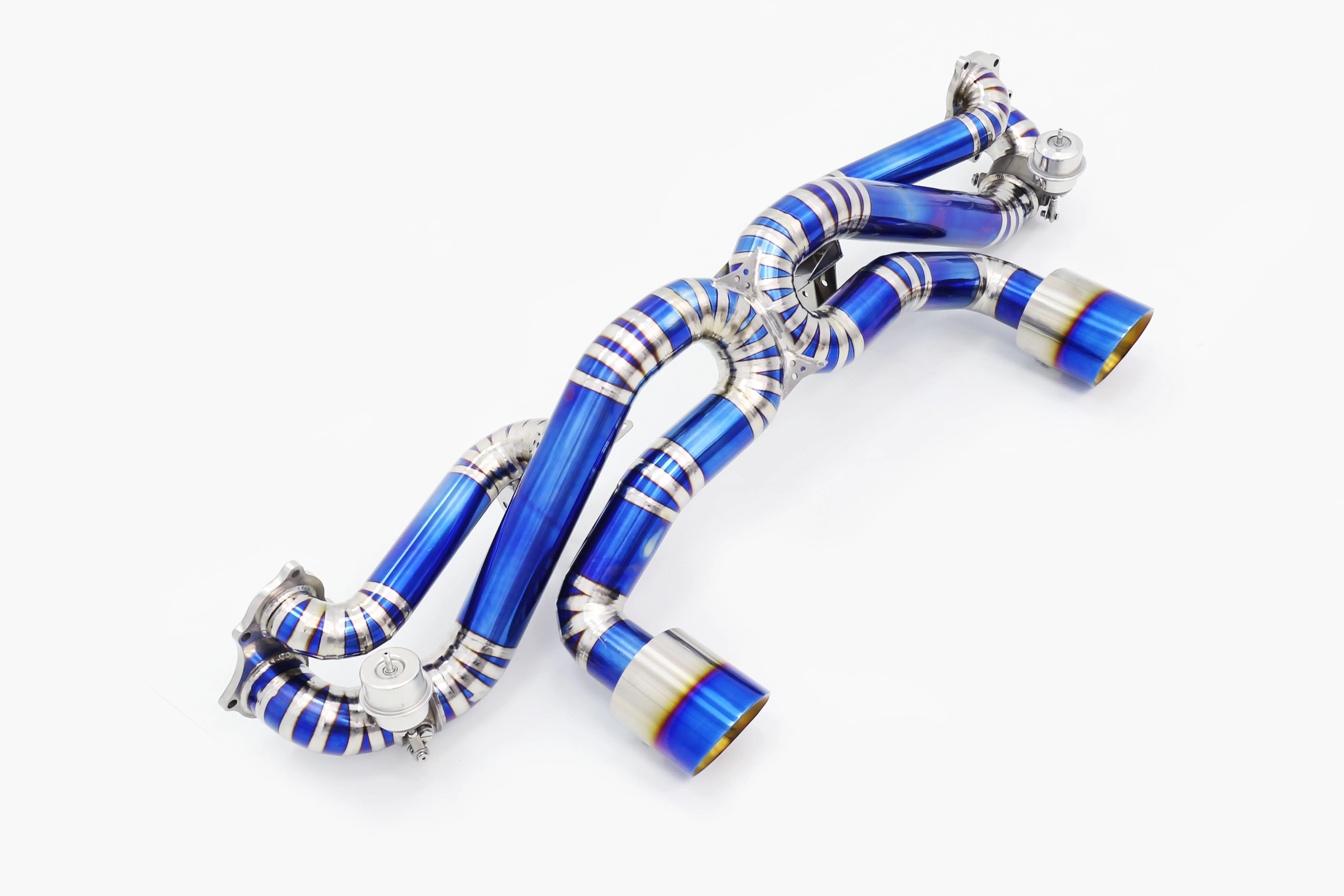 OEM Custom 304 Stainless Steel/Titanium Valved Exhaust System for