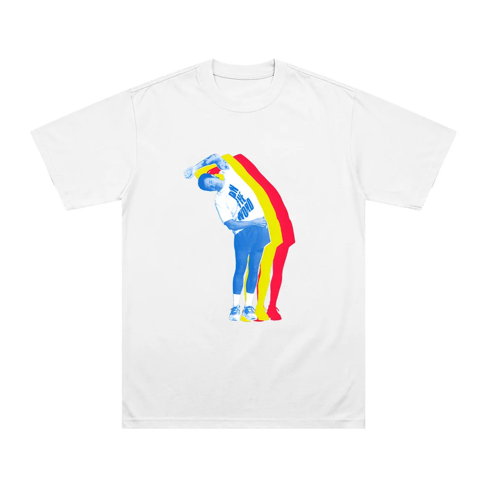 Stretch-T-Shirt HarryStyles Herren Kurzarm-Druck Baumwoll-T-Shirt Sommer Rundhals-Oberteil Unisex Oversize Casual Streetwear – Detail 3