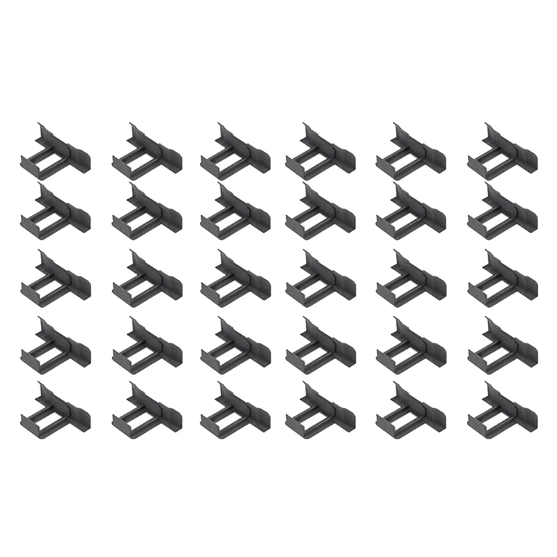 30pc painéis solares quadros de água drenada clipe espessura 40mm painéis fotovoltaicos remover automaticamente poeira de água estagnada ferramenta ao ar livre fácil instalar