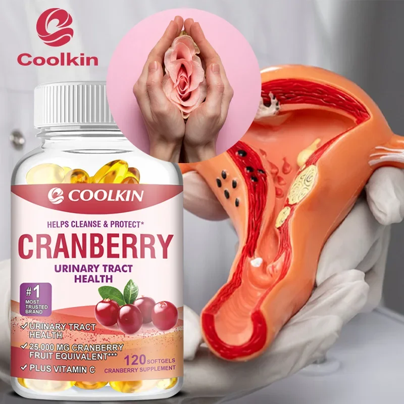Cranberry Vitamin C Supplement - Relieves Frequent Urination and Supports Urinary Tract Health, Helps Flush The Urinary TractSup