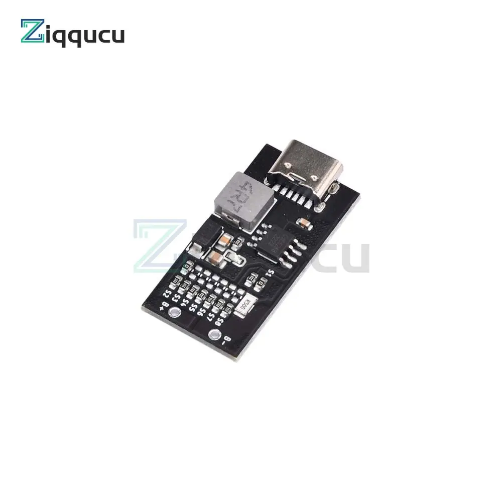 Type-C USB 5V DC CJC5288 Fixed Voltage Power Trigger Module DC 5V 500mA CN3085 Terminal Interface Battery Charging Board Module