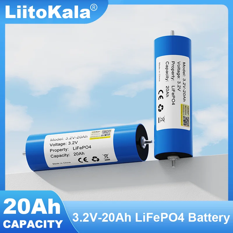 

Grade A 3.2V 20Ah Battery LiFePO4 phosphate Cell for 4S 12V 24V Motorcycle Car motor batteries Modification Inverter TAX FREE