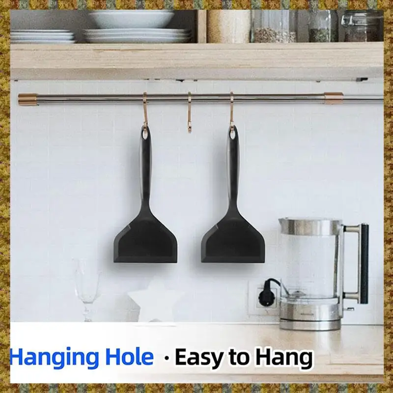 F-F シリコーンへらパンケーキシャベルオムレツへらターナー卵魚パンケーキキッチンスクレーパー