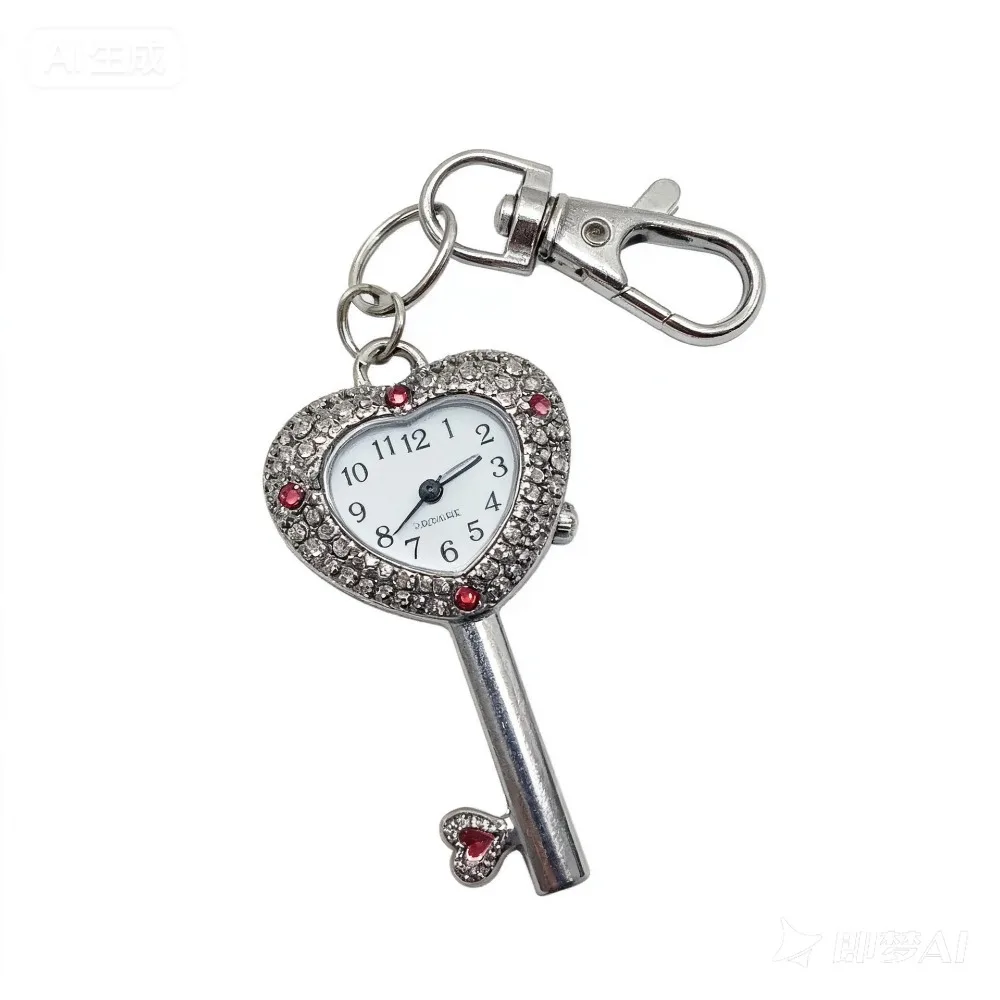 

Portable Alloy Quartz Pocket Watch Antique Copper Retro Hanging Watch Keychain Watch Gift