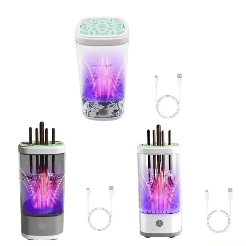 

D0AB Cosmetic Brush Washing Drying Tool Makeup Brush Washing Machine Enduring