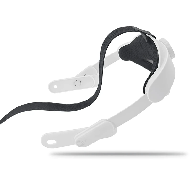 1 шт. ремешок для гарнитуры VR для Oculus Quest 3, регулируемая повязка на голову, дышащая подушка на голову, белая замена для Oculus Quest 3