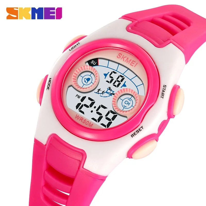 SKMEI 50Bar Waterproof  Wrist Kids Watches Creative Personality Children  Boys Girls Outdoor Sports Wristwtatch Relogio Infantil