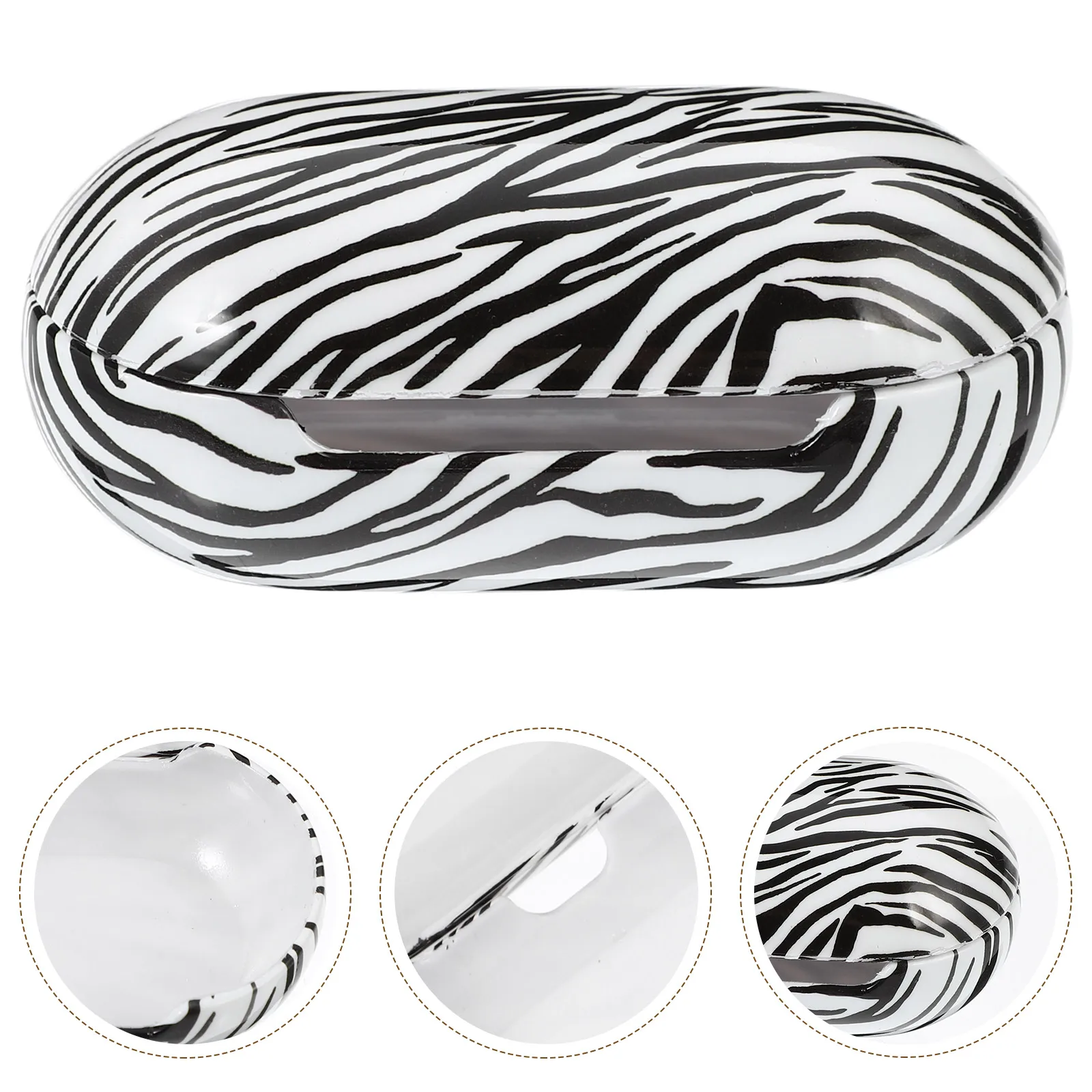 

Animal Print Wireless Headphone Case For Buds Plus Anti-Shock Sweatproof Hard Pc Earphone Shell With Charging Hole