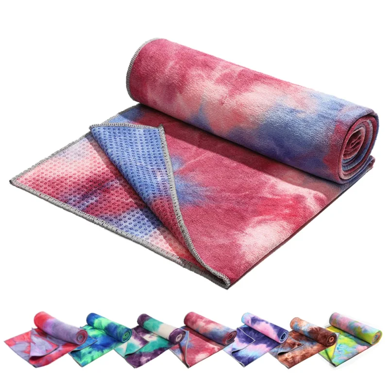

Anti slip hot yoga towel, made of absorbent soft ultra-fine fiber, available in various colors, suitable for Bikram Pilates