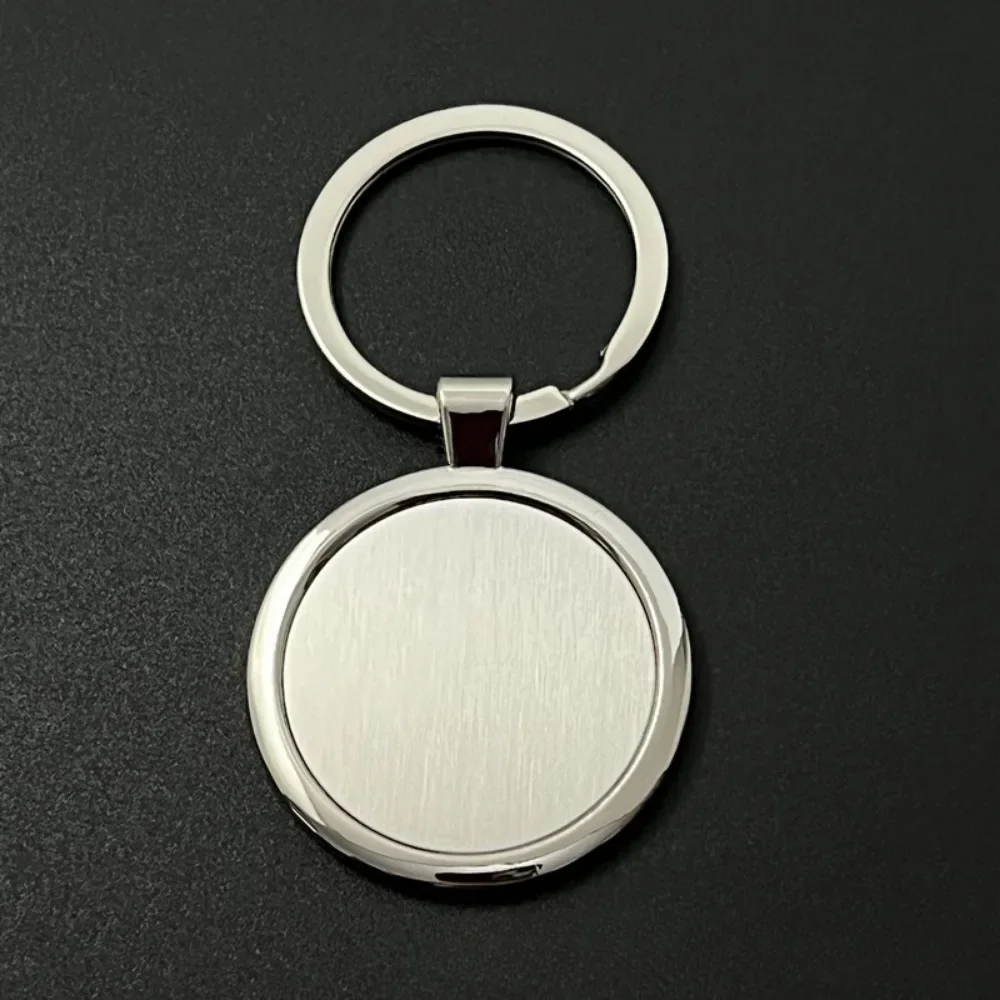 Custom Name Couple Keychain Anniversary Gift for Boyfriend Him Her Stainless Steel Key Ring Laser Engraved Sided Text Keyring