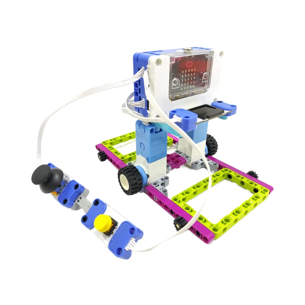 

Образовательный комплект Microbit «сделай сам» для детей, 3D электрическая солнечная научная пластиковая модель, креативные мультяшные инженерные наборы игрушек для сборки