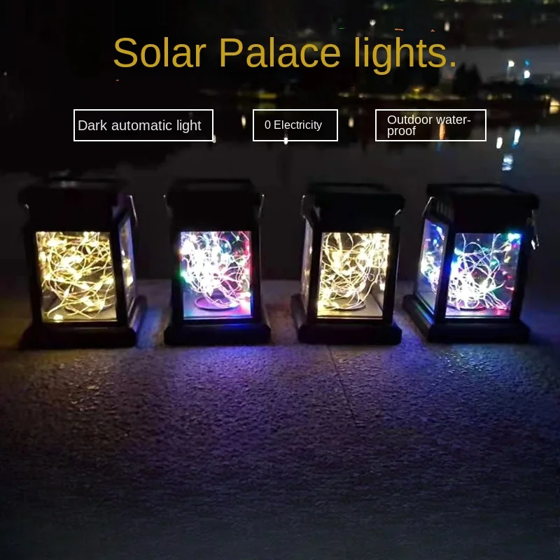 

Solar Flame Lantern Outdoor Pathway Lights Garden Lights LED Light Lighting Landscape Light for Courtyard Balcony Pathway