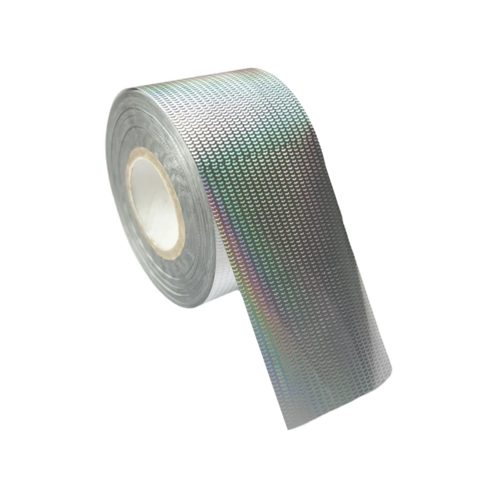 

4CM 120M Free Shipping DIY Holographic Hot Stamping Foil for Fishing Lure Accessories Primer Transfer Hologram Laser Small Scale