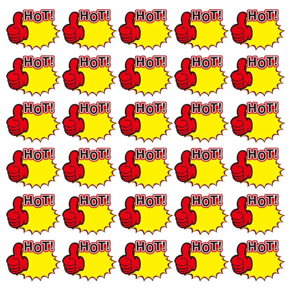 200Pcs Eye-Catching Retail Price Tags Stickers Bold Colors Clear Text Adhesive Backing Supermarket Fruit Stand Displays