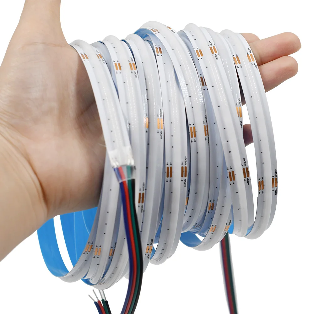 DC24V COB LED Strip 576leds RGB Light Christmas Party Bedroom Kitchen Decoration Lamp