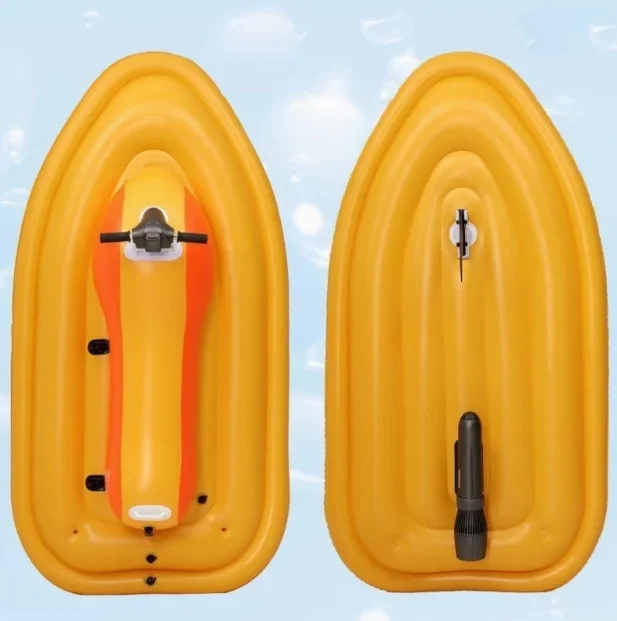 Water Adult Electric Motorized Inflatable Jet Ski Pool Float Boat Toys With Long Endurance