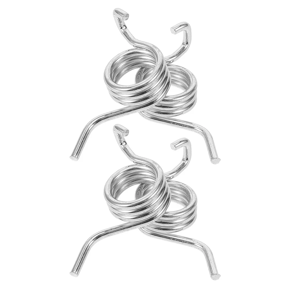 4Pcs Motorcycle Foot Spring Aluminum Footpeg Return Spring Lightweight Durable Replacement Motorcycle Pedal Springs Offroad